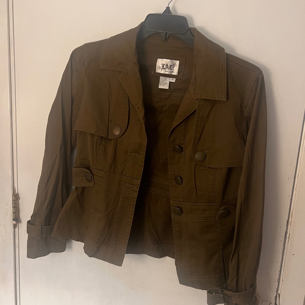 Long Sleeve,Brown Blazer, for Ladies